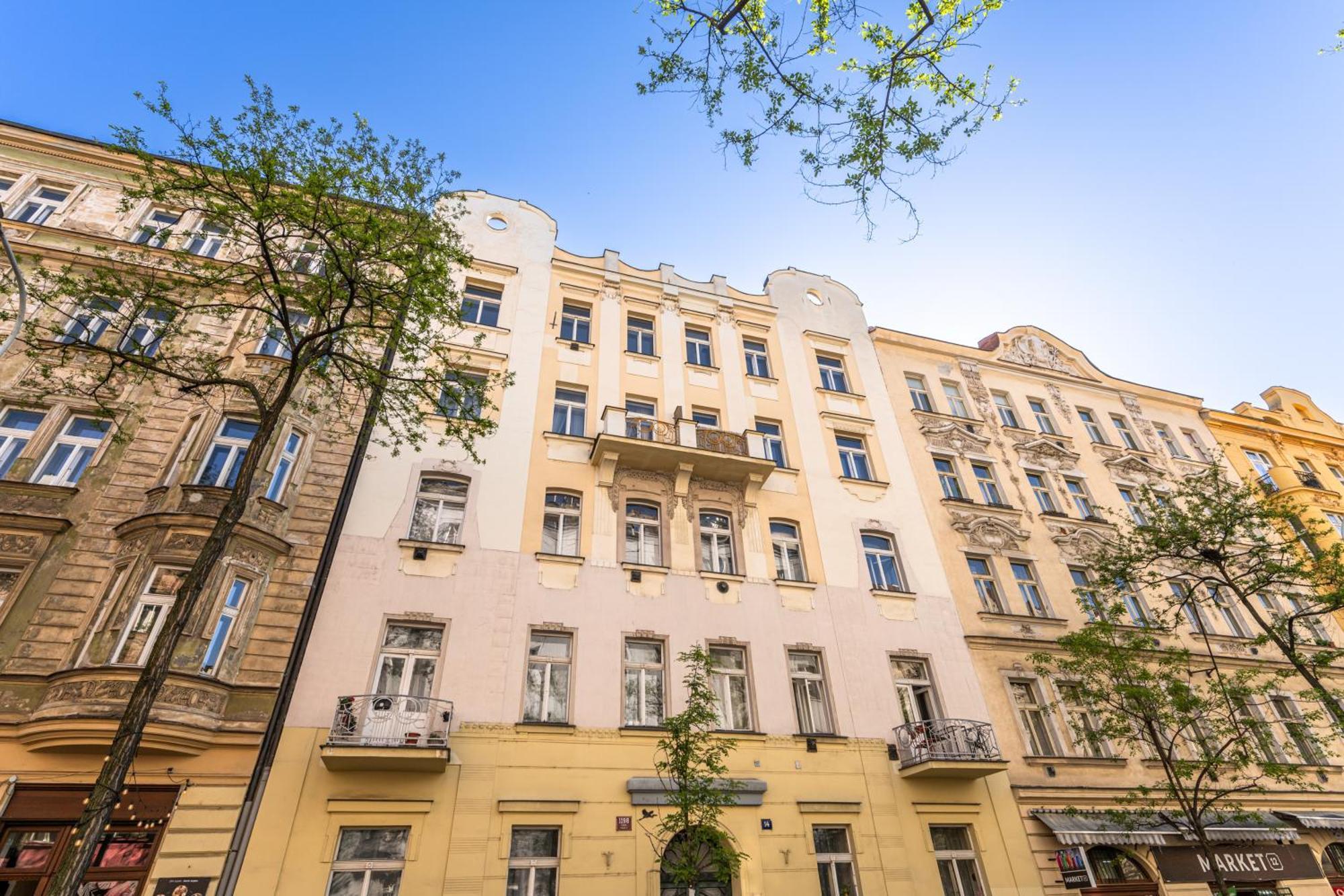 Slavikova Residence Prag Exterior foto